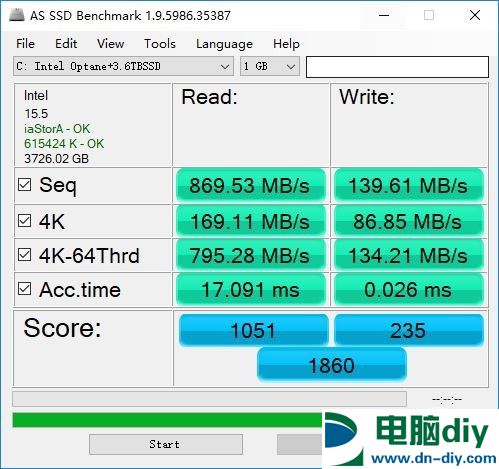 傲腾内存实测 Intel傲腾内存与SSD性能对比