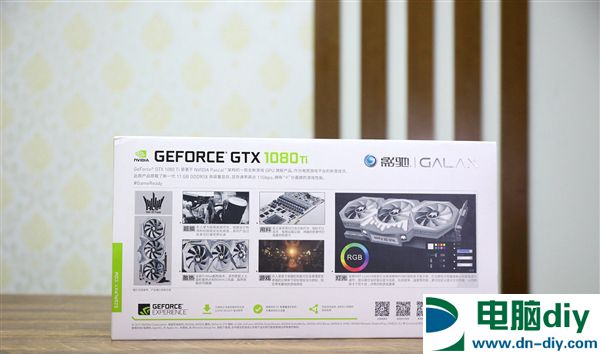 影驰GTX1080Ti名人堂限量版开箱图赏 颜值爆表！ (全文)