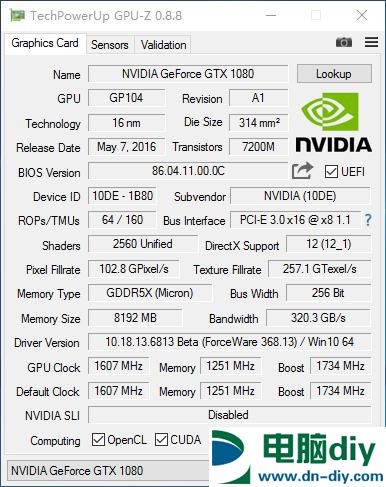 旗舰卡皇GTX1080怎么样 GTX 1080全面评测 (全文)