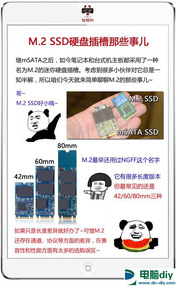 M.2/PCI-E/NVMe/SATA SSD是什么？5张图保你弄明白SSD那些事