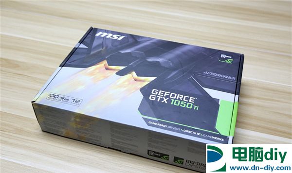 微星GTX 1050Ti超频版图赏 微星GTX1050Ti超频版开箱图片